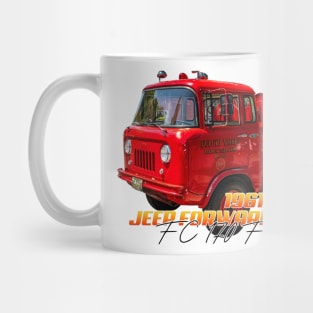 1961 Jeep Forward Control FC 170 Fire Truck Mug